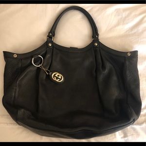 Used AUTHENTIC Gucci Large Sukey Tote Bag!